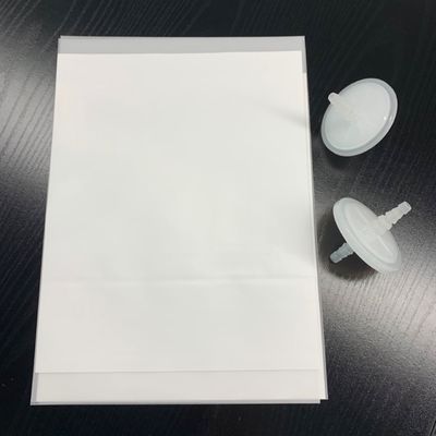 Filtração estéril Ptfe Filtro de membrana 0,22 Um Resistência à alta pressão
